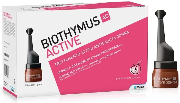 

Biothymus Ac Active Woman 10 флаконов Средство против выпадения волос