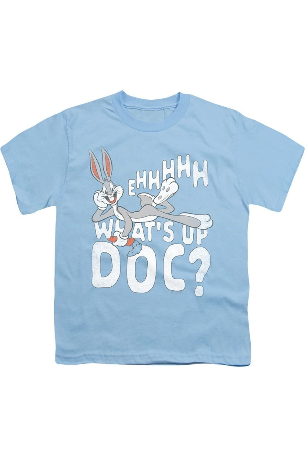 

Футболка с коротким рукавом Looney Tunes "What's Up" для детей Gildan, светло-голубой