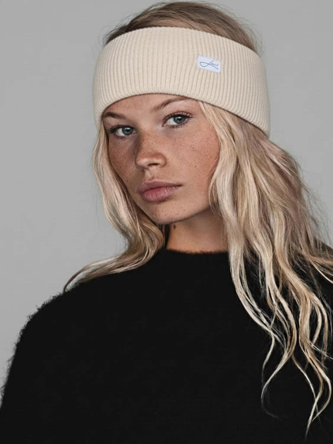 Повязка на голову Lou-I, Natural White — фото 4