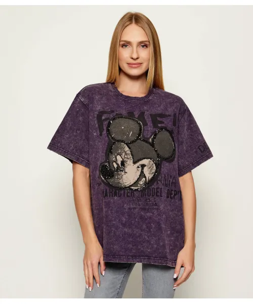

Футболка ts_fugaz mickey Loose fit Desigual, фиолетовый