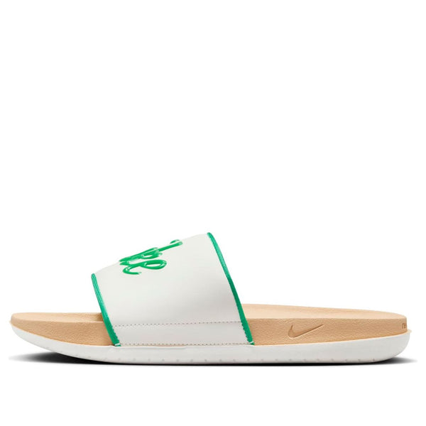 Тапочки offcourt slides 'sail stadium green' Nike, мультиколор