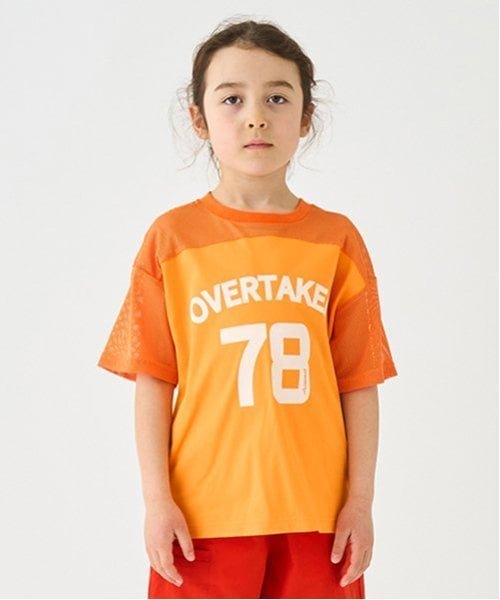 Футболка с сетчатым рисунком MINIMAL, Orange