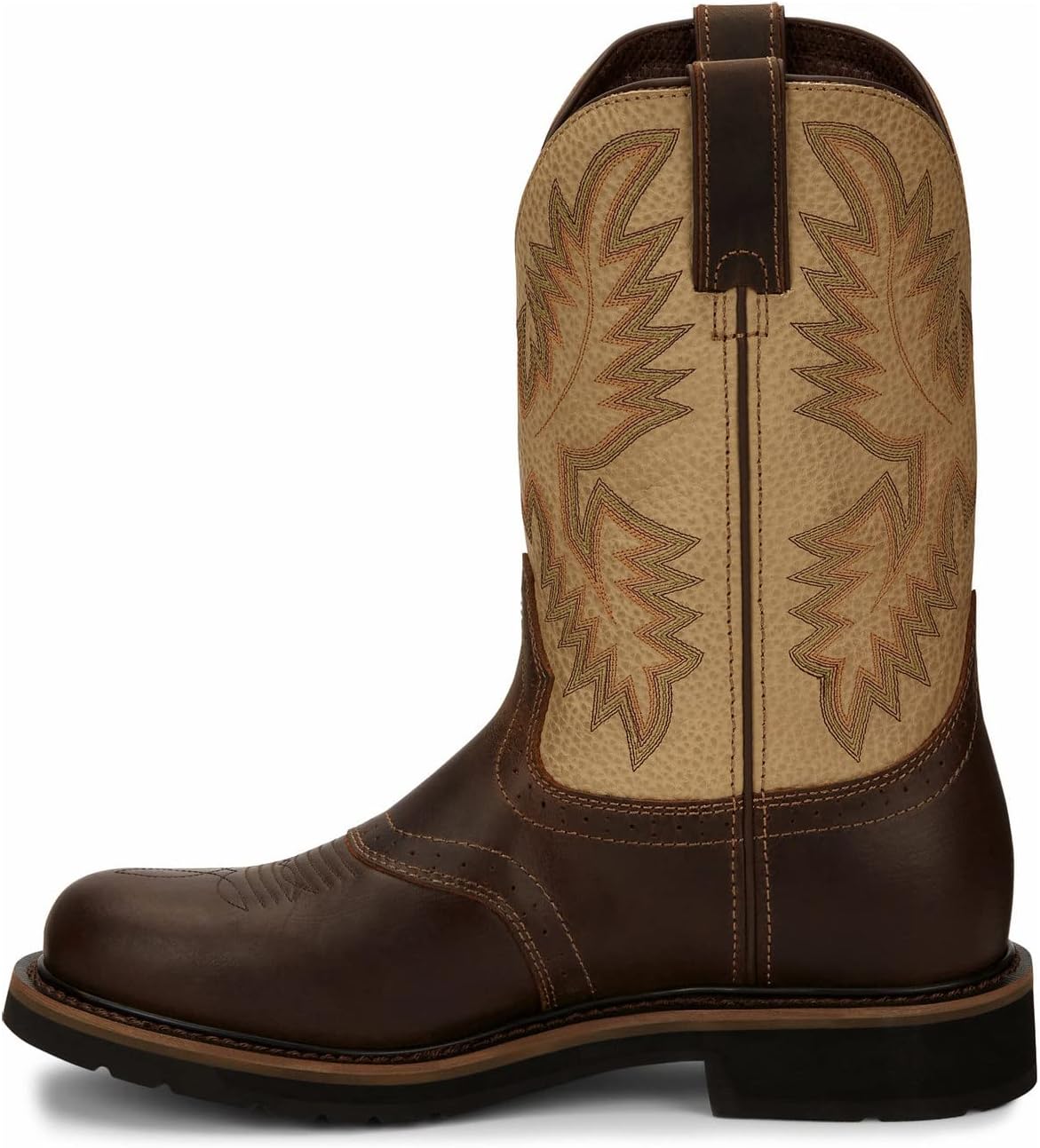 Мужские ботинки Justin Boots Superintendent, 28 см, золотисто-коричневый — фото 3