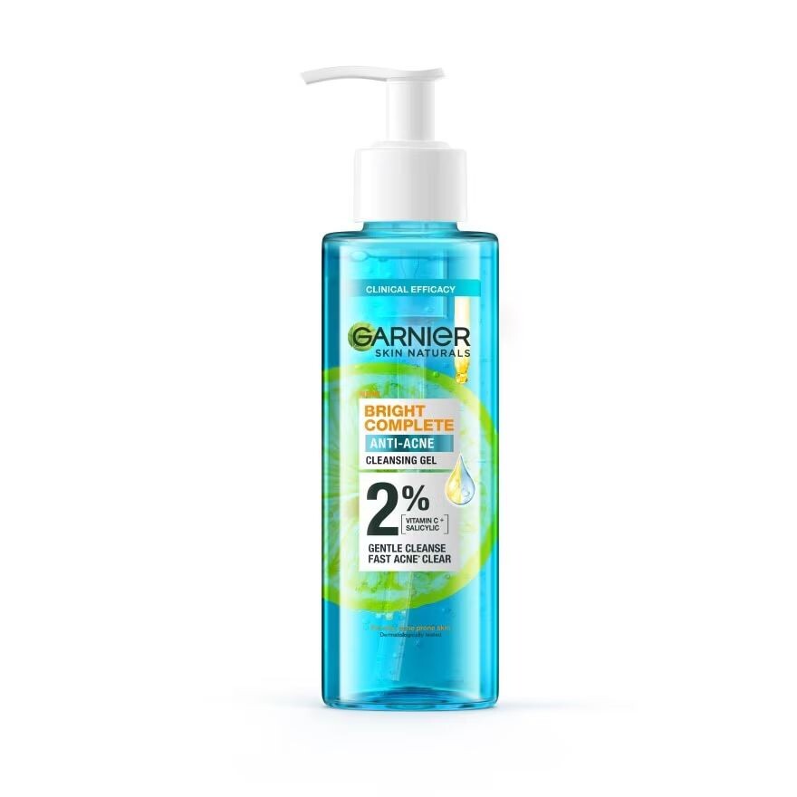 

Garnier Skin Naturals Bright Complete Очищающий гель против прыщей 120 мл, Blue