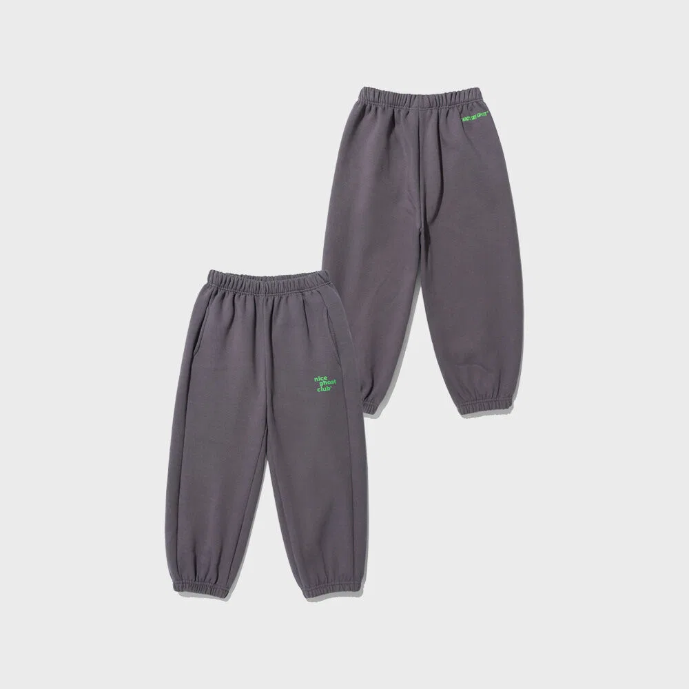 Детские спортивные штаны Kids O.G. Logo фиолетовые от Niceghostclub
