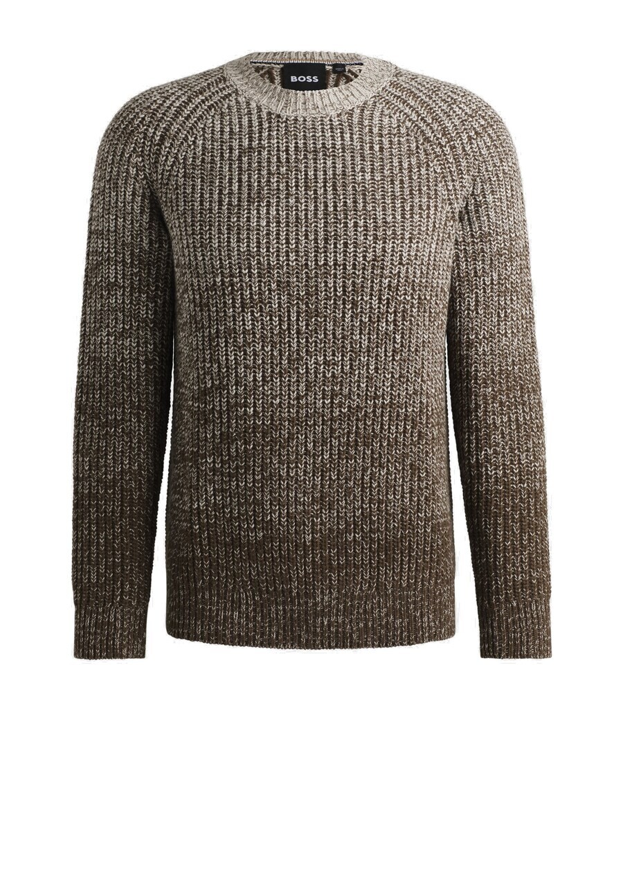 

Свитер BOSS Sweater Ezrano, серый