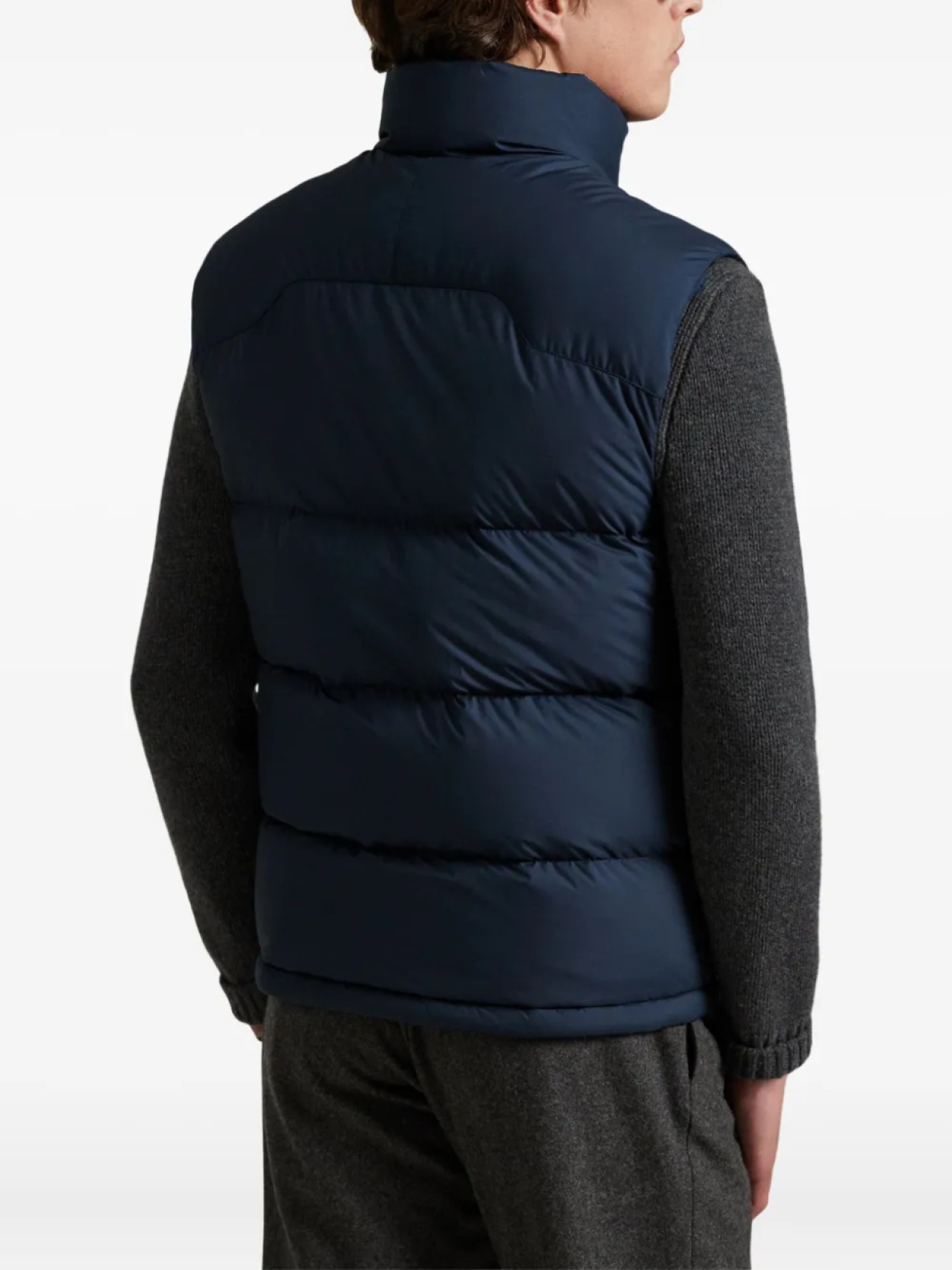 Дутый жилет Polo Ralph Lauren The Gorham, синий — фото 4