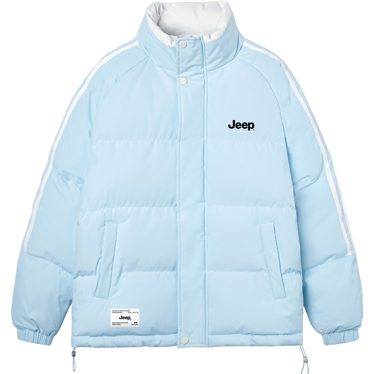 

Стеганая куртка унисекс Jeep, цвет Glacier Blue