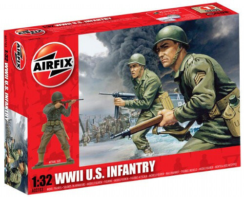 

Цифры США времен Второй мировой войны Пехота Airfix