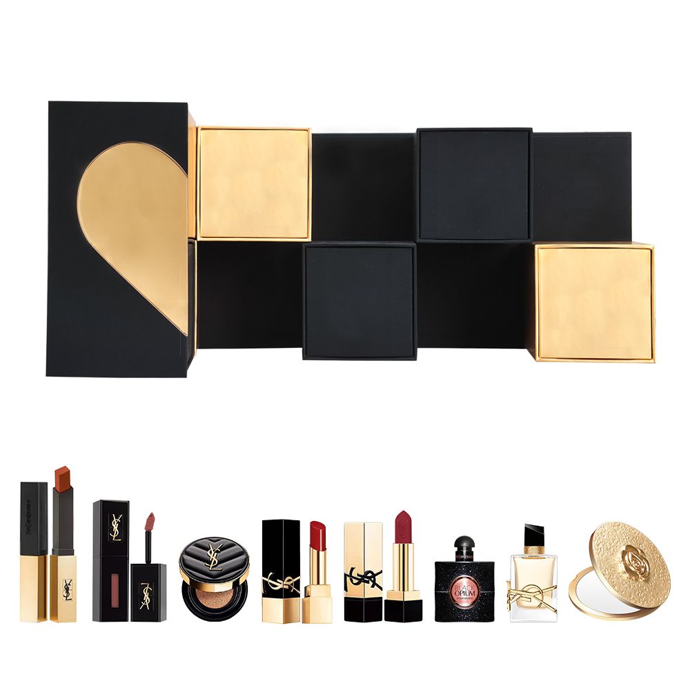 

Набор помад для макияжа легко растушевывается натуральный матовый выравнивает тон кожи комплект из восьми штук SAINT LAURENT