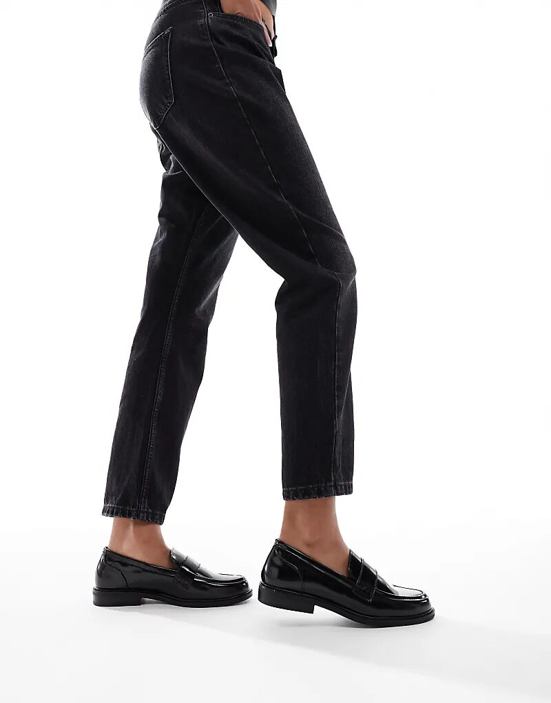 Пенни-лоферы Cadilliac SEQWL Wide Fit черного цвета — фото 4