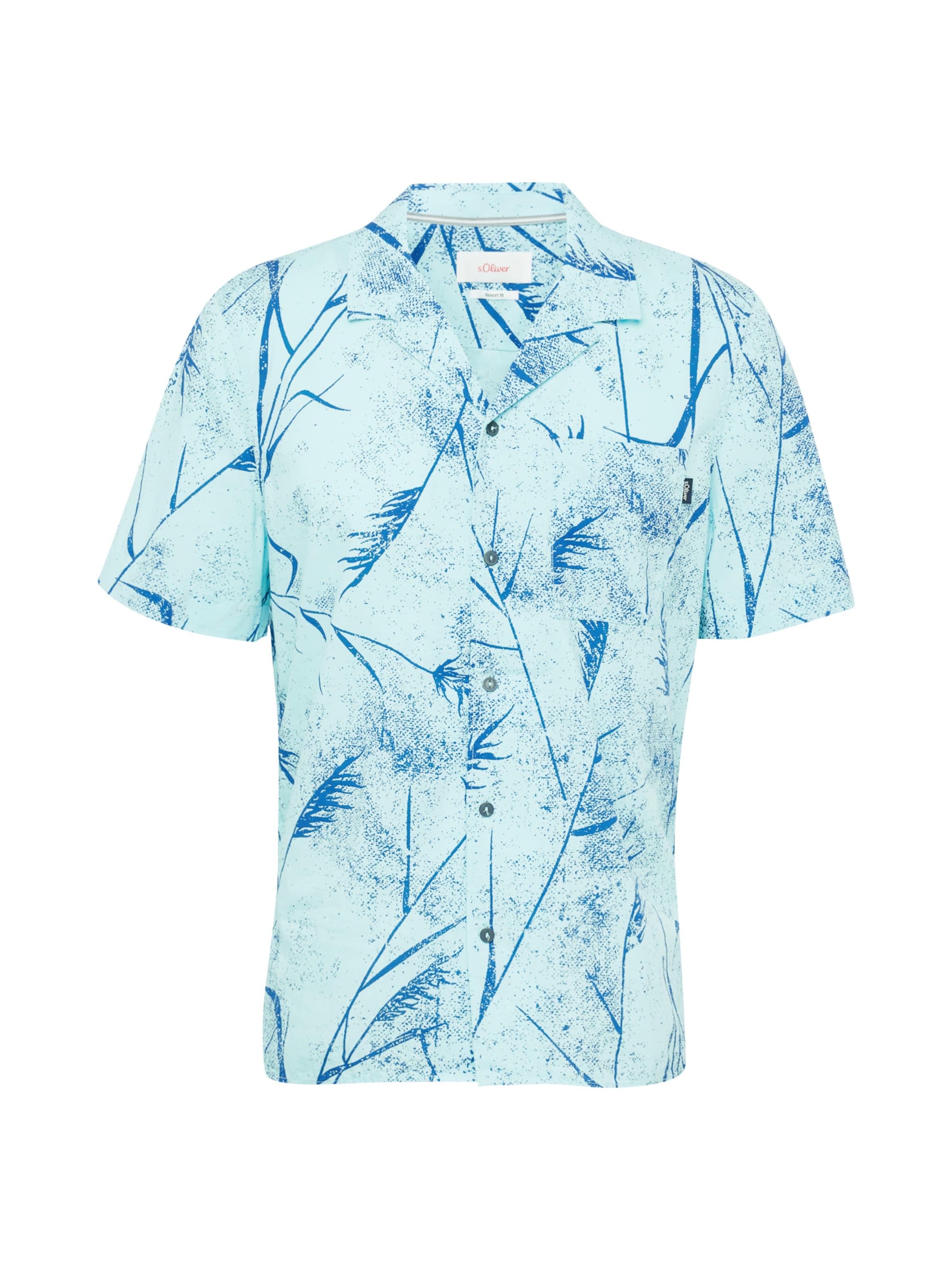 

s.Oliver Рубашка на пуговицах Regular fit в цвете Navy, Aqua