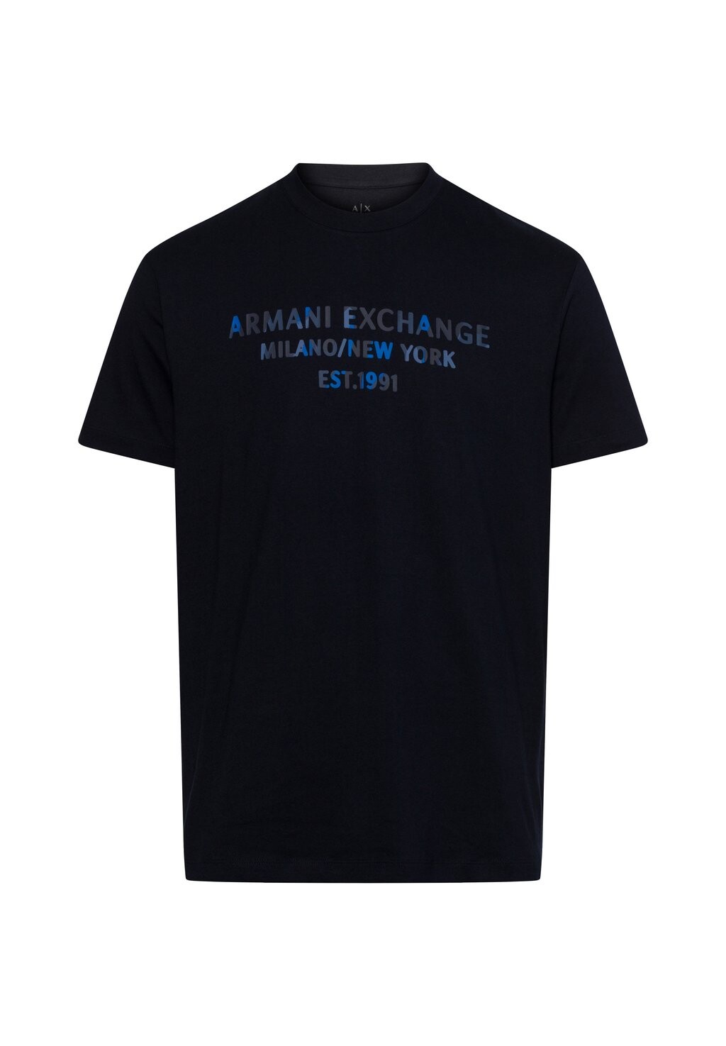 

Футболка с принтом Armani Exchange, синий