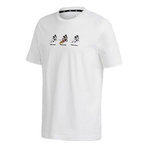 

Футболка disney mickey pattern short sleeve white Adidas, белый