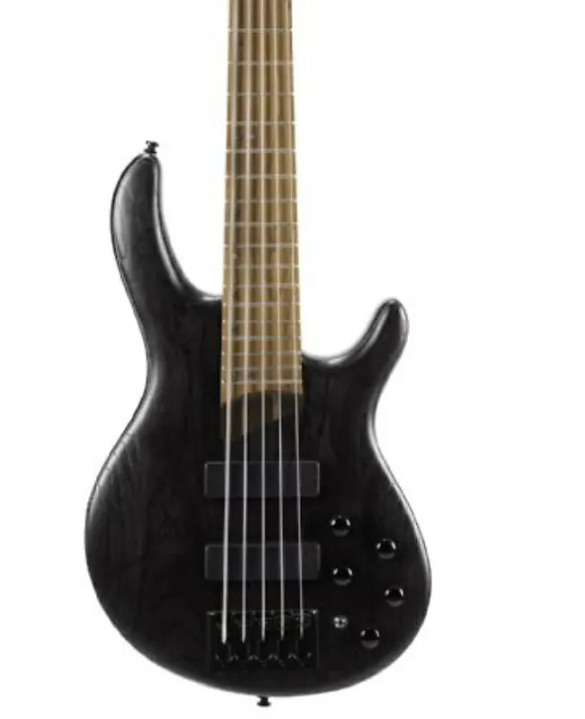 

Басс гитара Cort B5ELEMENTOPTB Artisan Series B5 Element 5 String Bass Guitar. Open Pore Trans Blac