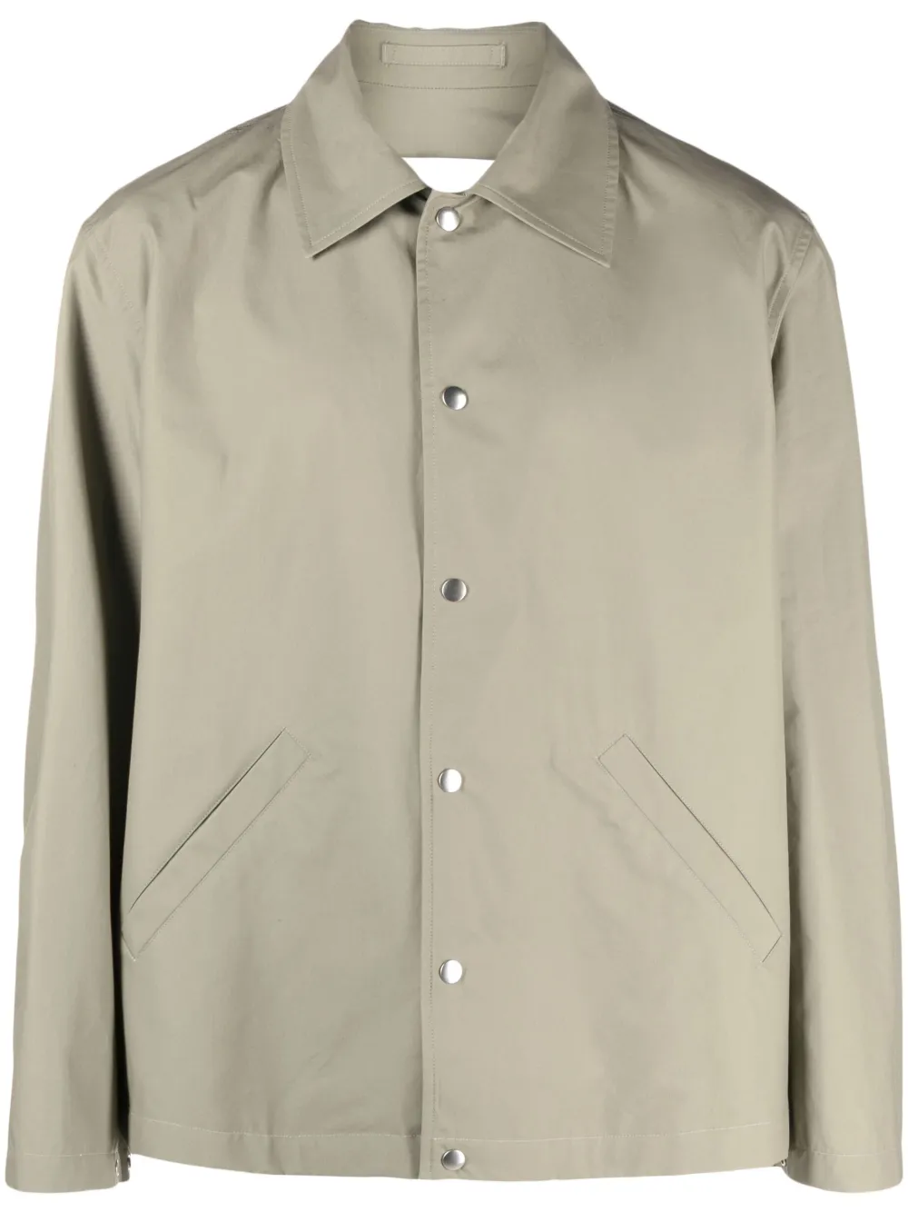 

Куртка-рубашка с логотипом JIL SANDER, зеленый