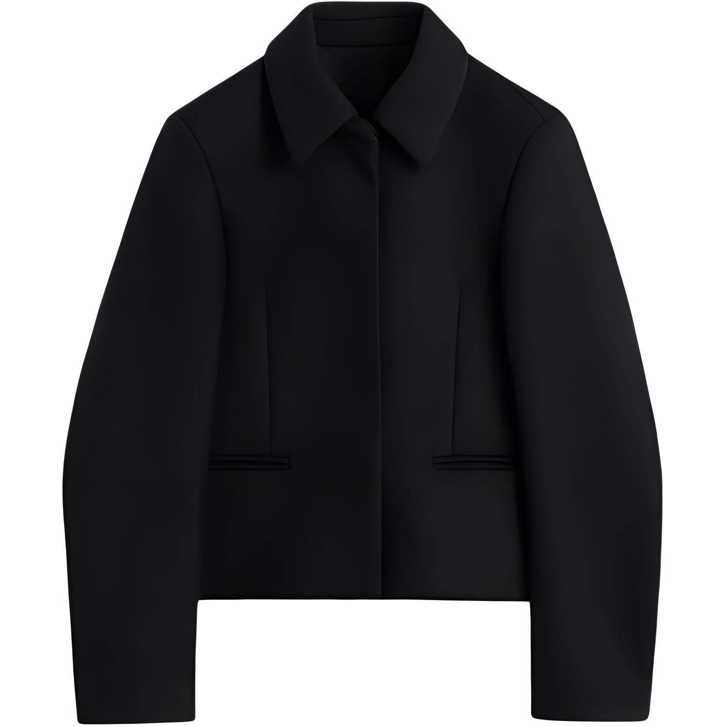 

TOTEME Куртка с воротником из овчины, Black