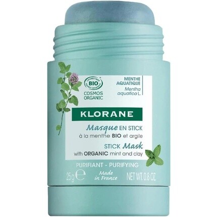 

Очищающая маска-карандаш с водной мятой, 25 г, Klorane