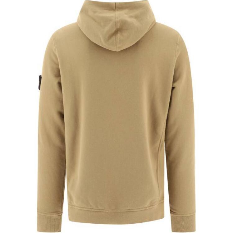 Толстовка мужская светло-коричневая Stone Island, коричневый — фото 2