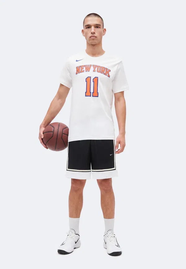 Футболка Nike Performance New York Knicks Jalen Brunson Club Wear, белый — фото 2