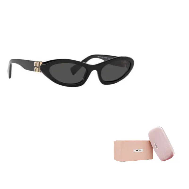 

Солнцезащитные очки cat eye с тонированными линзами MIU MIU, черный