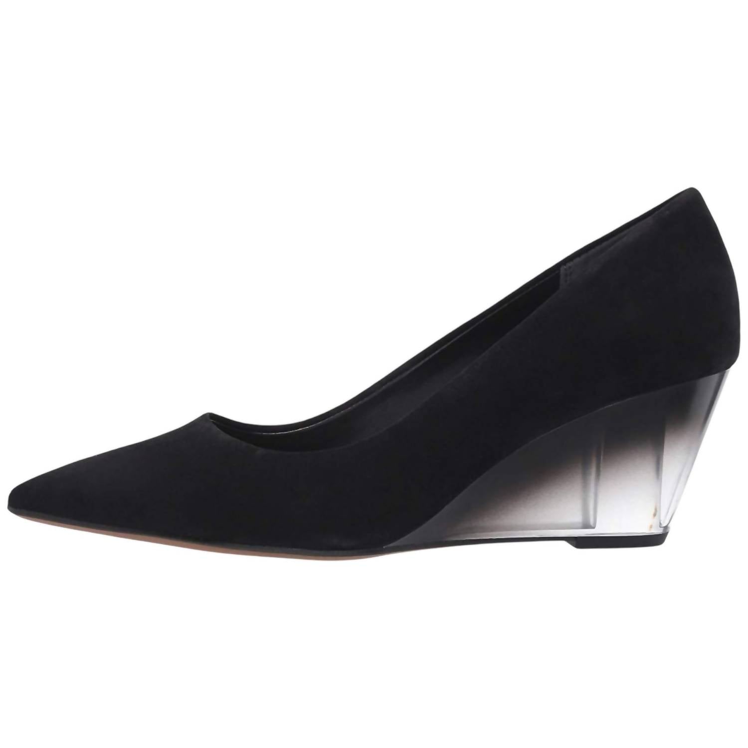 Женские босоножки Alicia Wedge Sandal черного цвета Franco Sarto