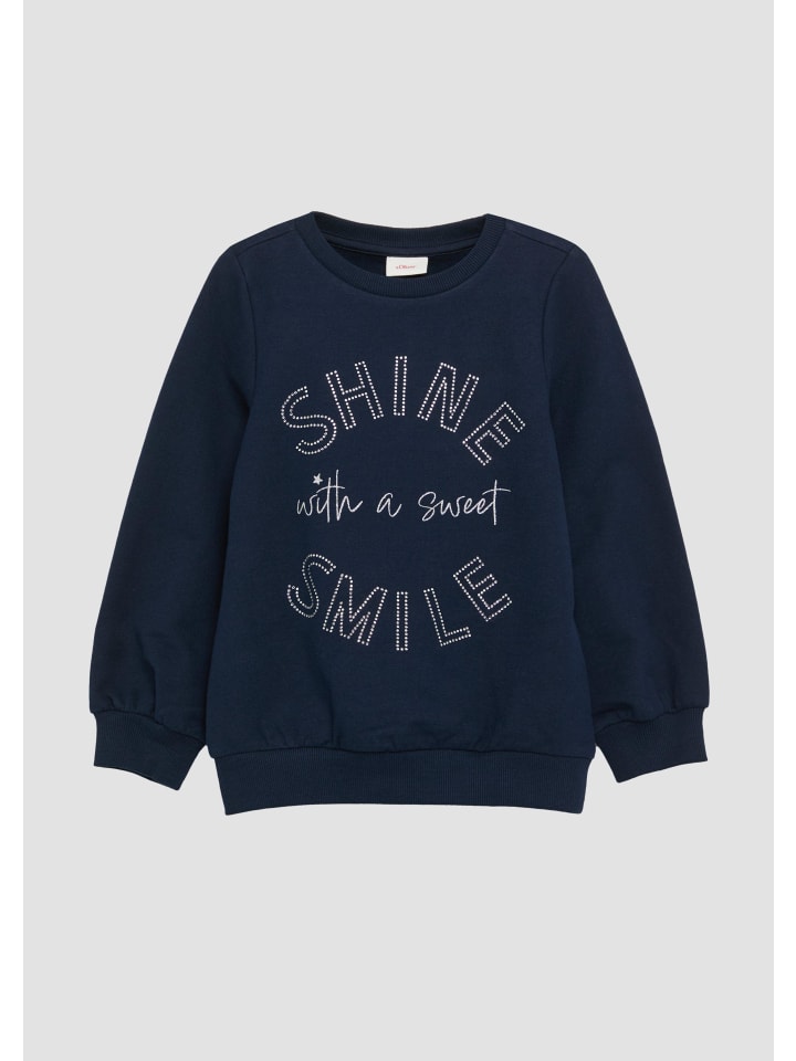 

Толстовка s.Oliver Sweatshirt langarm, синий