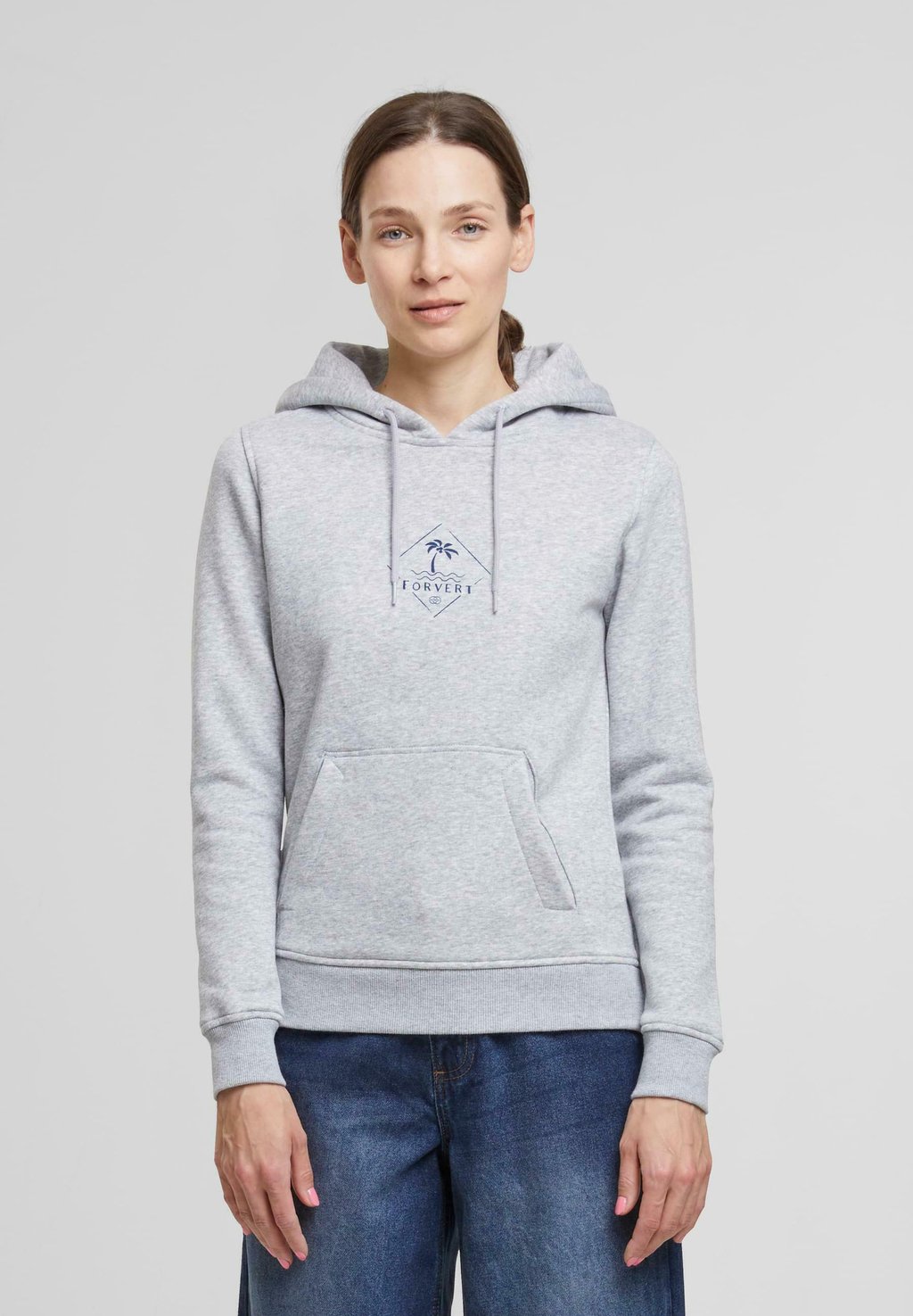 

Толстовка Hoodie Forvert, светло-серый