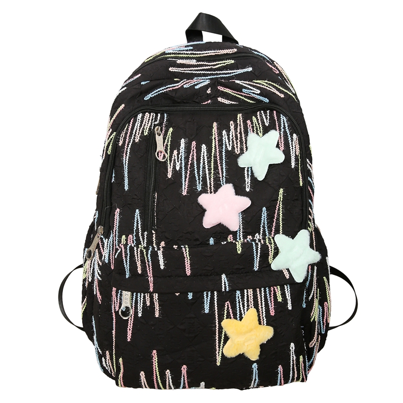 

Рюкзак Shouldcat Backpacks, Black+Stars Badge