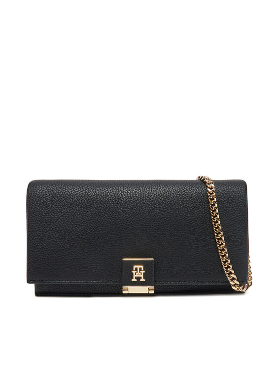 

Сумочка Th Her Flap W/Chain AW0AW17403 Tommy Hilfiger, черный