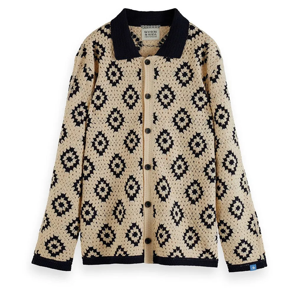 

Свитер Scotch & Soda 178520 cardigan, бежевый