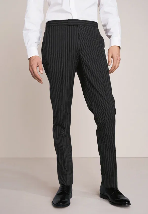 Брюки утреннего костюма Slim fit Next, серый