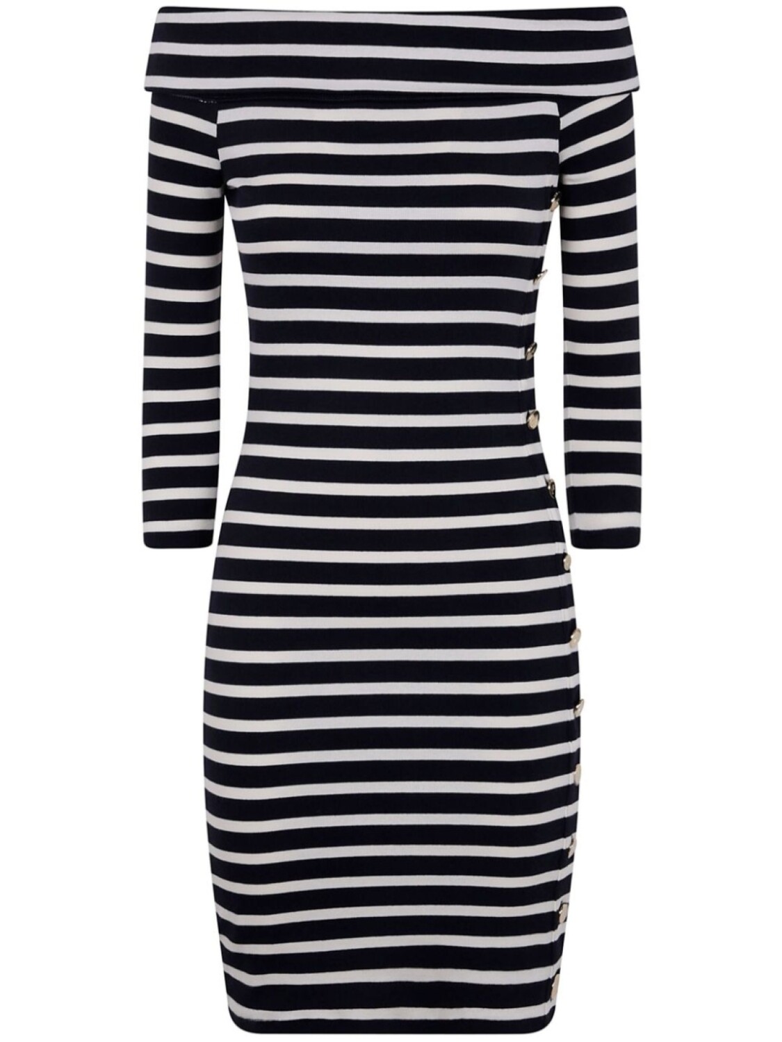 

Платье миди в полоску от Lauren Ralph Lauren, синий