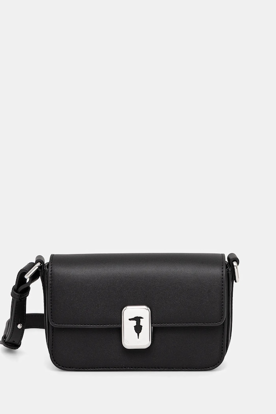 

Кожаная сумка Trussardi, черный