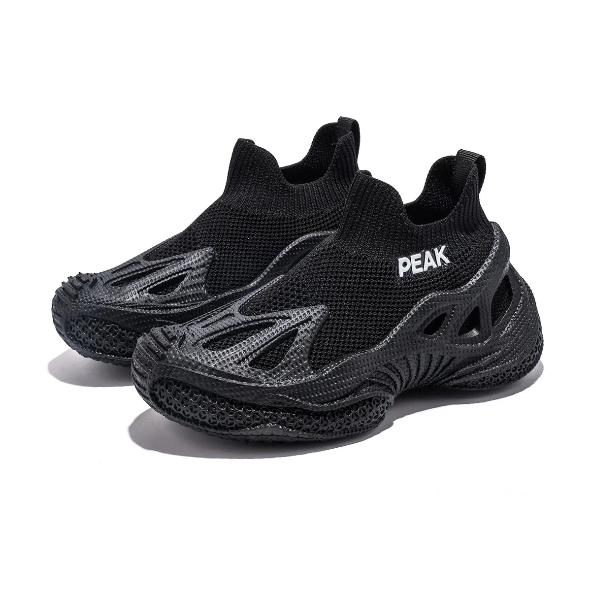 Кроссовки детские PEAK Fabric Low Top синие — фото 4