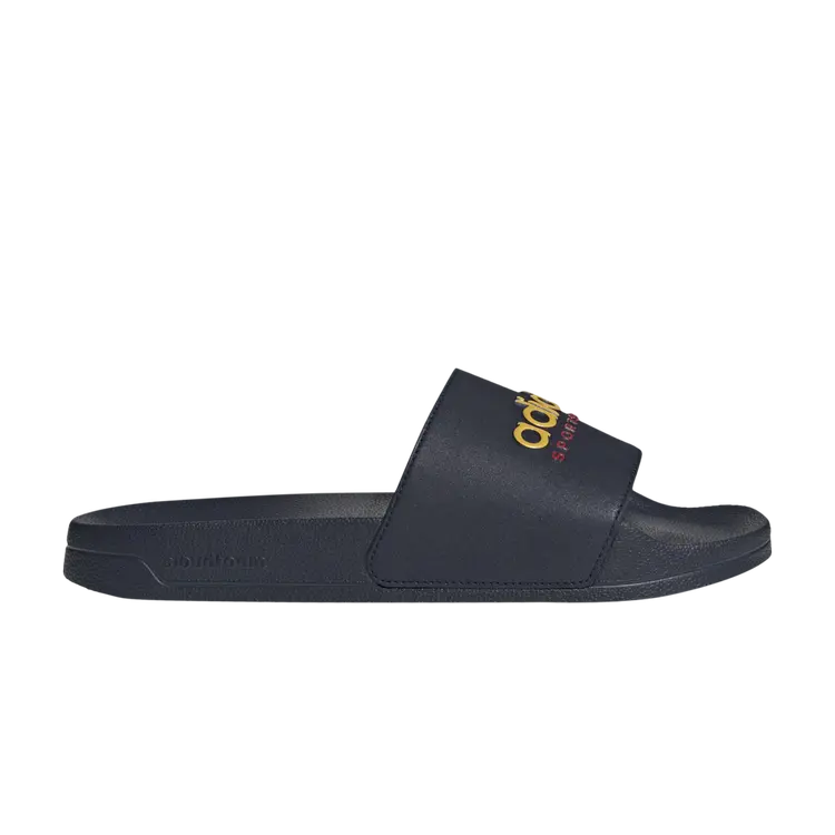 

Кроссовки Adilette Shower Slide, цвет Legend Ink Bold Gold, Серый, Кроссовки Adilette Shower Slide, цвет Legend Ink Bold Gold