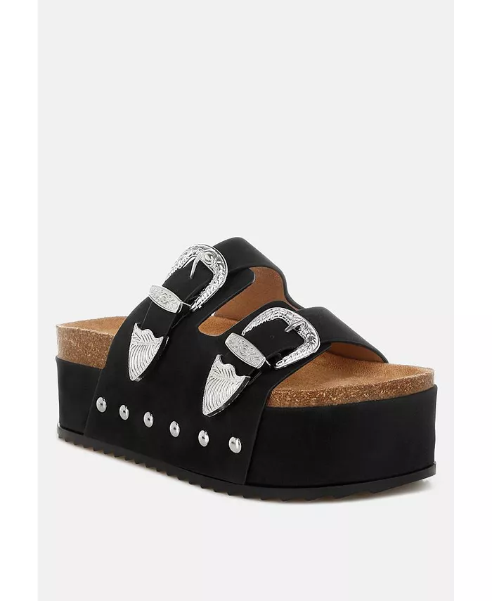 Туфли на плоской подошвеform Slip Ons для женщин London Rag, черный — фото 2