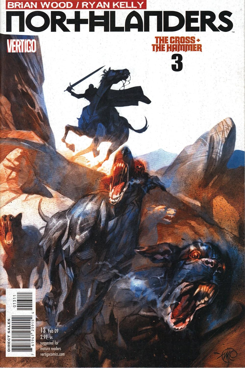 

Northlanders: the cross + the hammer part 3 #13 (The cross + the hammer part 3 of 6) (Vertigo Comics)