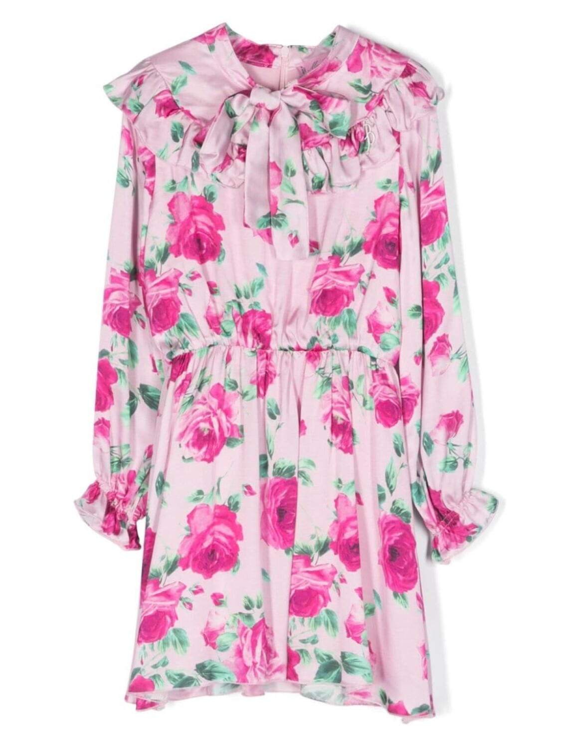

Miss Blumarine платье с вышитым логотипом, розовый