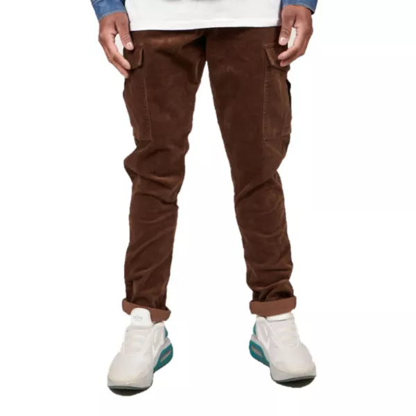

Мужские вельветовые брюки-карго Caliber Denim Co., коричневый