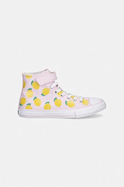 Кеды высокие Chuck Taylor All Star 1V Converse, розовый — фото 2