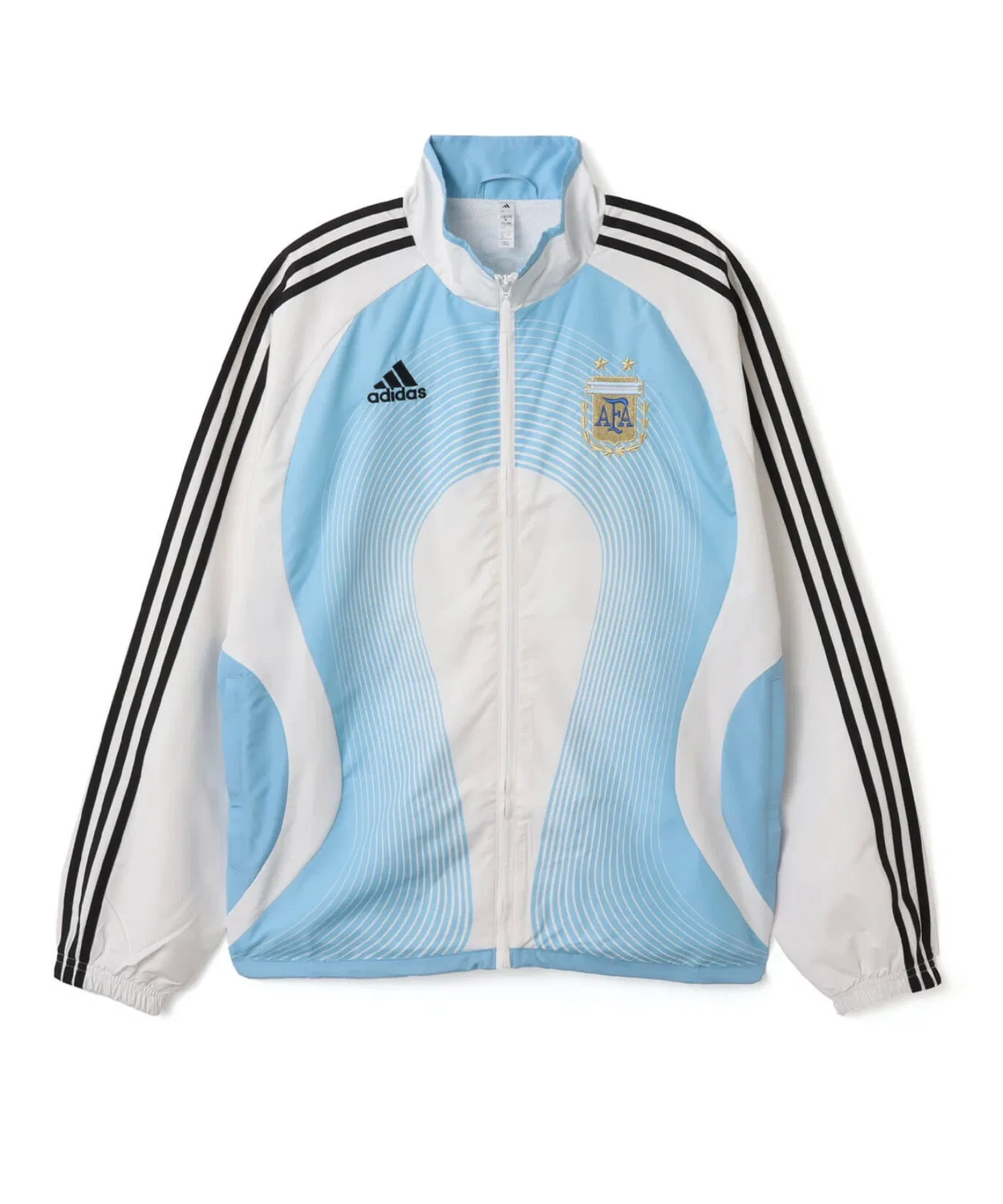 Куртка-трак-топ adidas Argentina Home 2006, белый — фото 4