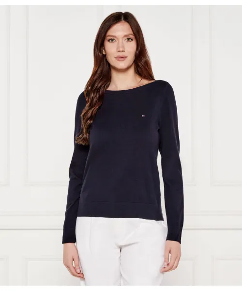 

Свитер боа Regular fit Tommy Hilfiger, синий