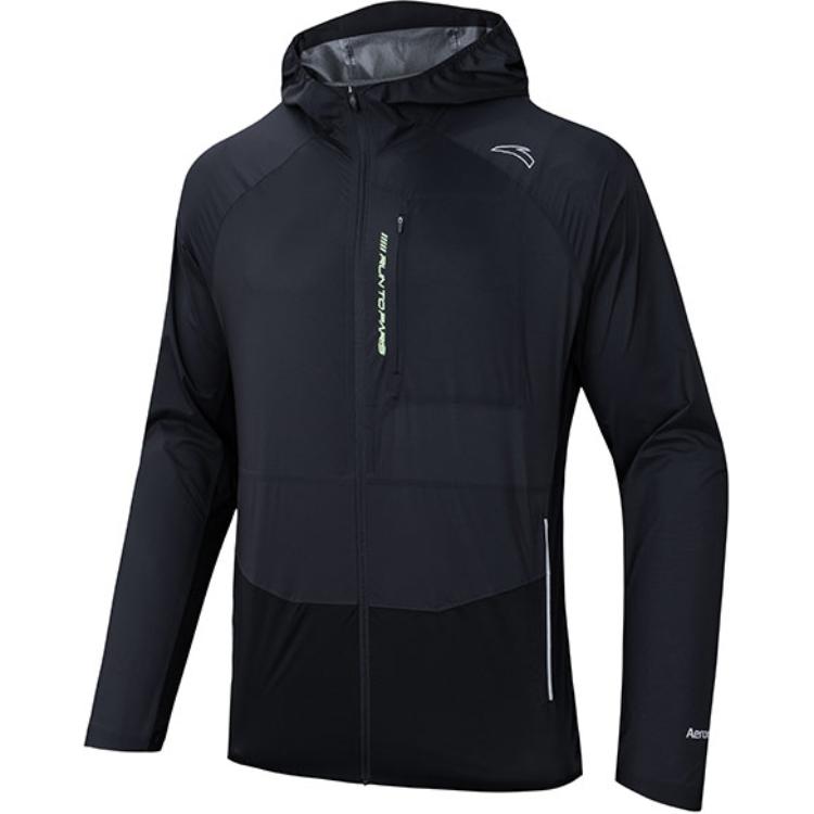 

ANTA Тренч из коллекции Running мужской чернильно-серый/базовый черный, Ink Gray/Basic Black