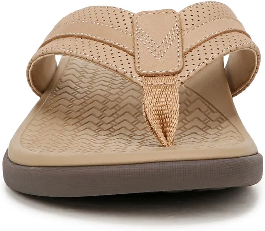 Мужские сандалии-вьетнамки Vionic Tide II на плоской подошве, Sand — фото 3