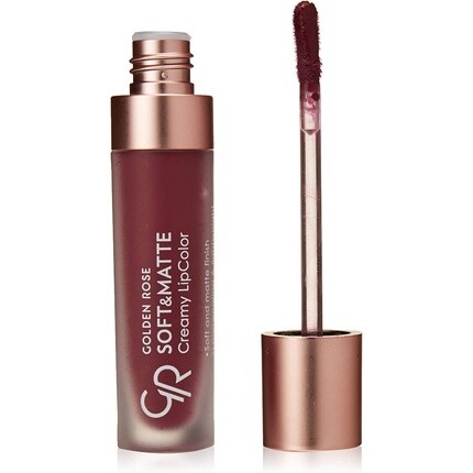 

Мягкая и матовая кремовая губная помада Liquid Creamy Lipstick Golden Rose 116