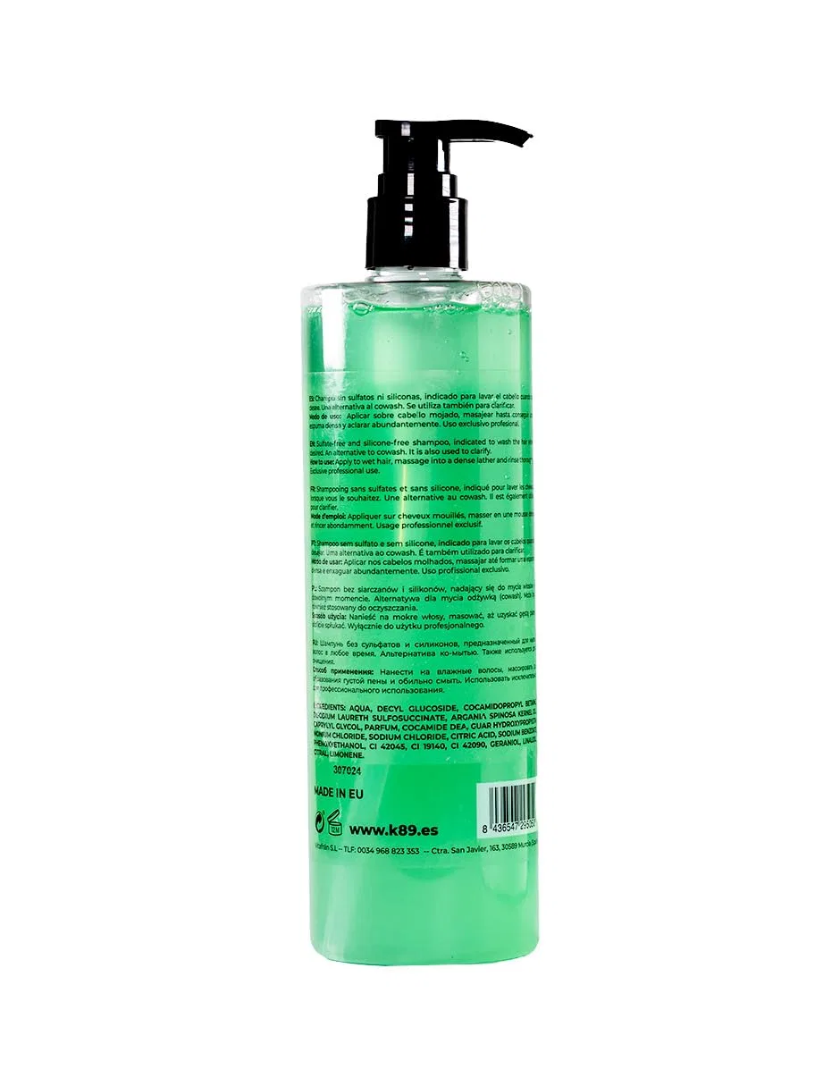 Шампунь Low Poo для вьющихся волос K89 Curly Hair Shampoo K89 Hair Expert — фото 2