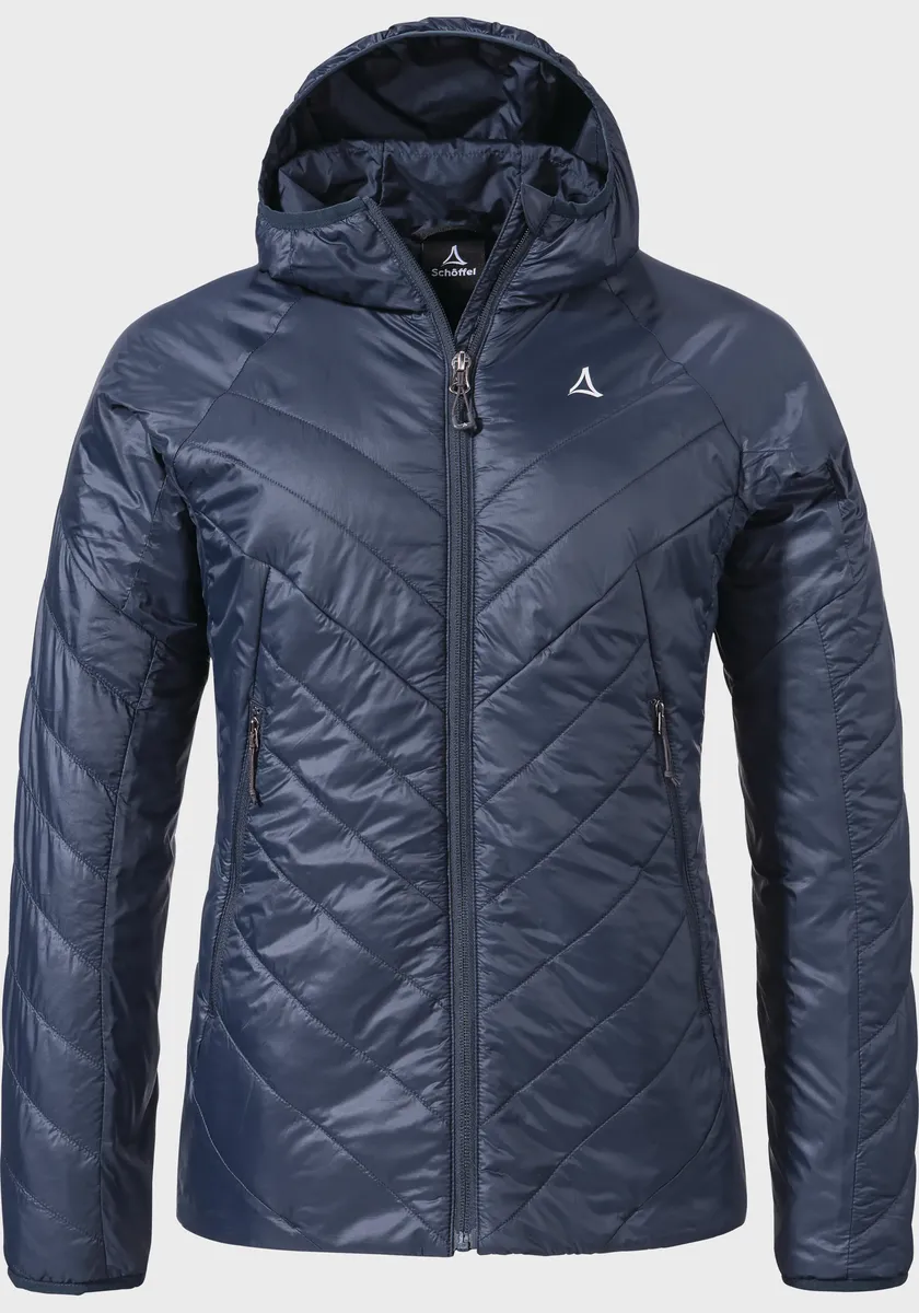 

Пуховик Schöffel "Hiking Ins Jacket Style Cascata WMS", с капюшоном, синий
