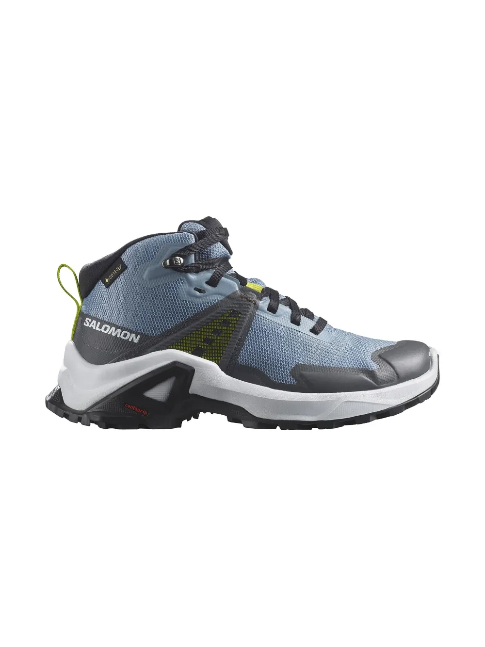 Ботинки X Raise средней высоты из текстиля SALOMON KIDS, синий — фото 2