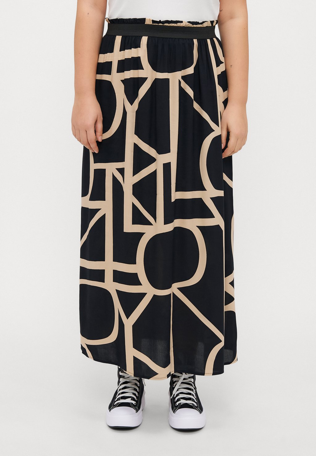 

Юбка макси CARVENEDIG LIFE LONG SKIRT ONLY Carmakoma, черный